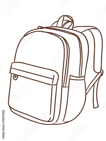 Obraz kid stuff_playground_kid bag_vector