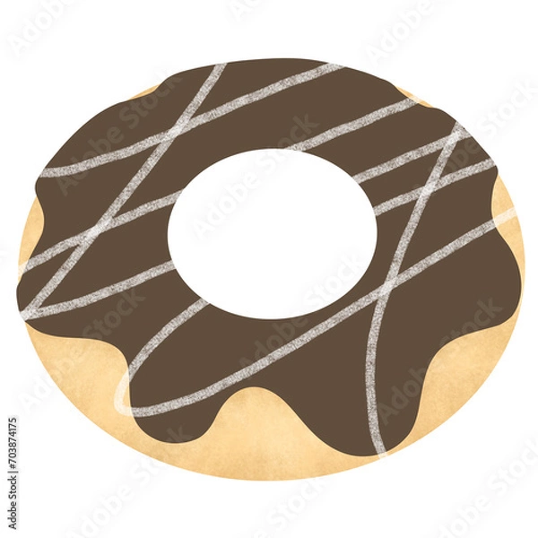 Obraz Donut chocolate sweet 