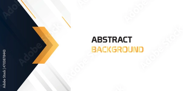 Obraz vector abstract background RIANGLE yELLOW WHITE