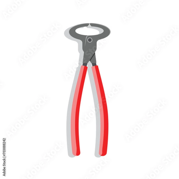 Obraz pliers isolated on white