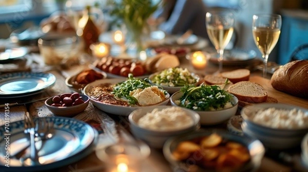 Obraz Preparing the Passover Meal