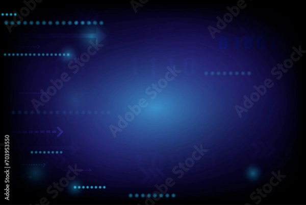 Fototapeta technology background by using arrow in grow up concept 