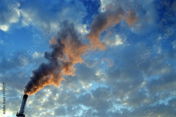 Obraz factory chimney