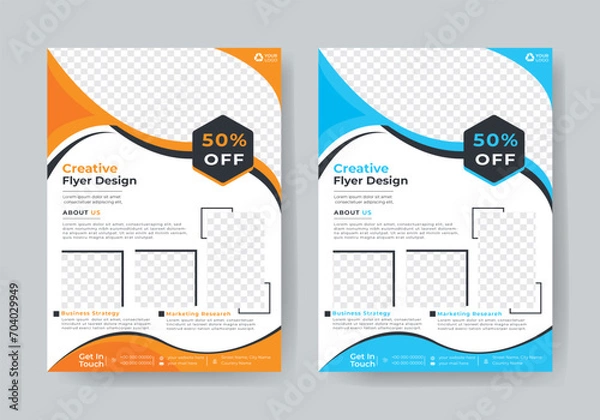 Obraz Creative Flyer Design