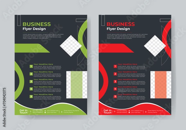 Obraz Business Flyer Design