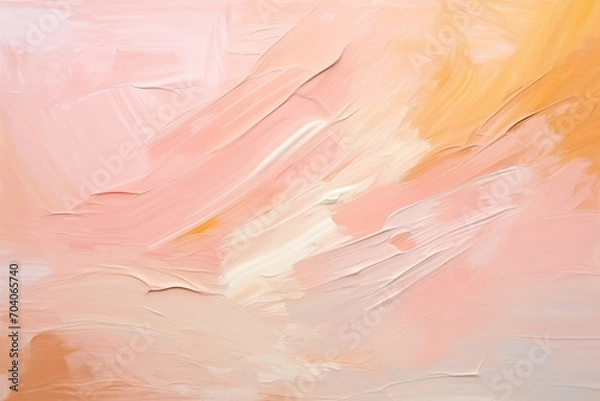 Obraz Abstract Acrylic Painting Backdrop with Oil Hues