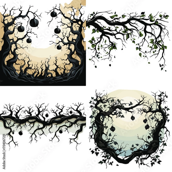 Fototapeta tree branch svg, tree branch png, tree branch illustration, tree branch silhouette, tree, nature, branch, vector, silhouette, illustration, leaf, plant, art, design, flower, black, spring, drawing, fl