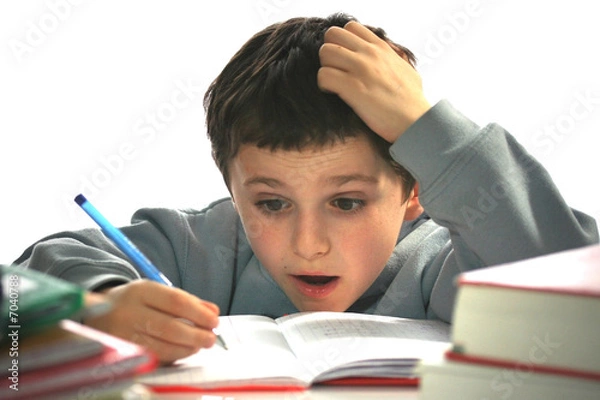 Obraz devoirs d'école