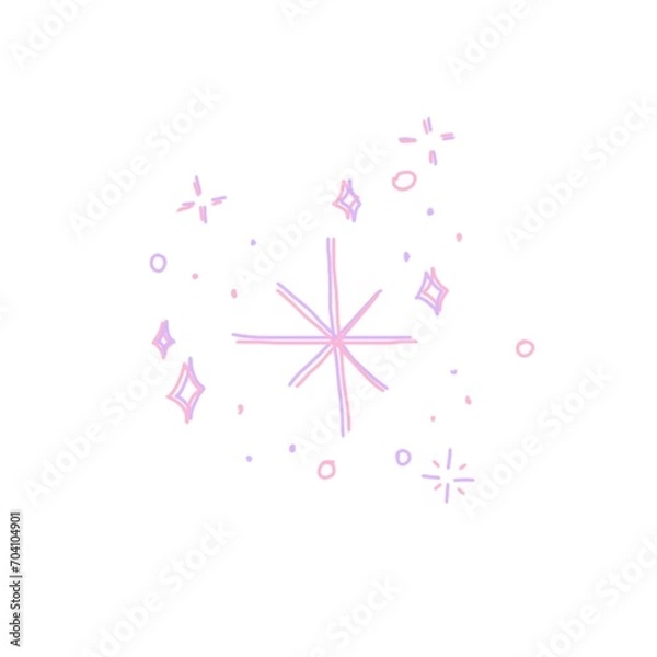 Obraz Pink sparkling