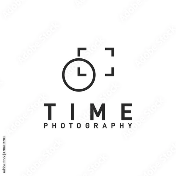 Obraz Time Photography Logo Design Inspiration