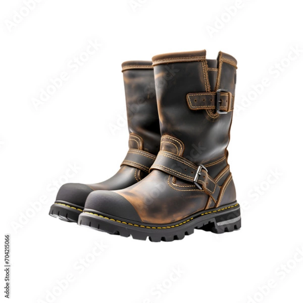 Obraz boots isolated transparent background