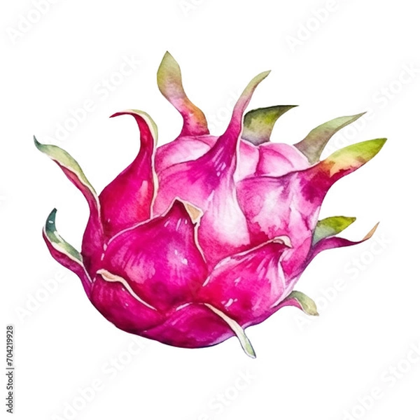 Obraz Dragon Fruit Watercolor
