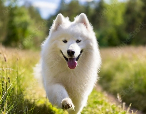 Fototapeta サモエド