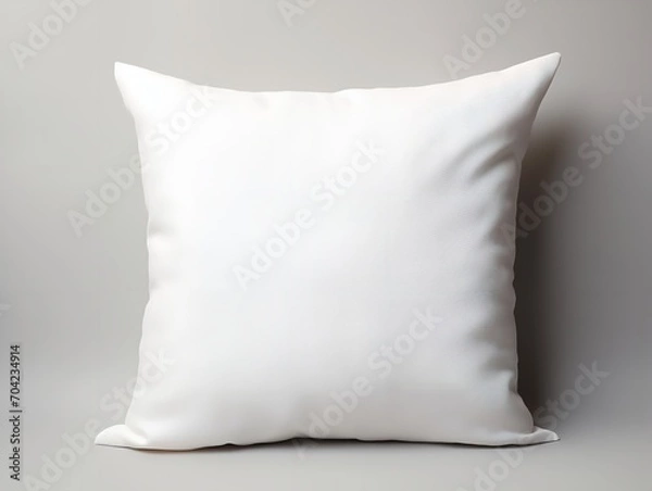 Fototapeta Decorative Throw Pillow Mockup for Interior Styling - AI Generated