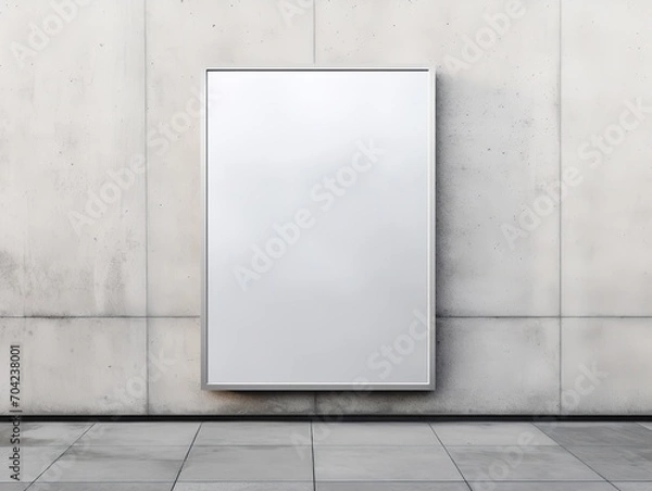 Obraz Eye-Catching Poster Mockup for Events and Promotions - AI Generated