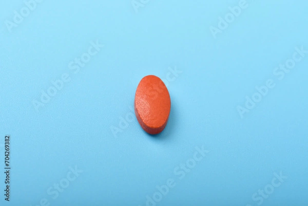Obraz Top view of closeup healthcare and medicine, free space for designer.