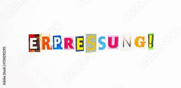 Fototapeta Erpressung