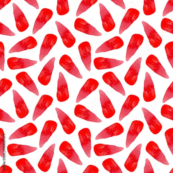 Fototapeta seamless pattern with abstract multicolored watercolor spots