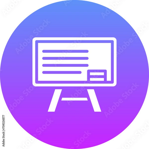 Obraz Blackboard Icon