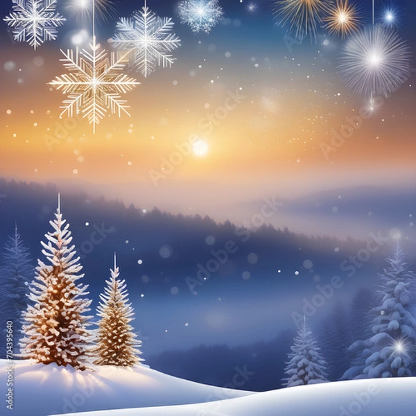 Obraz Greeting festive card