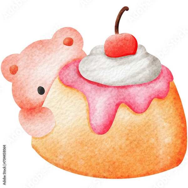 Obraz strawberry jelly