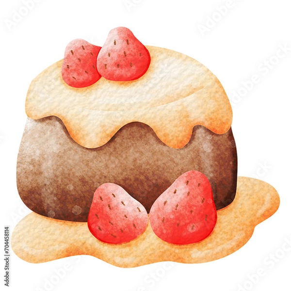 Obraz strawberry jelly