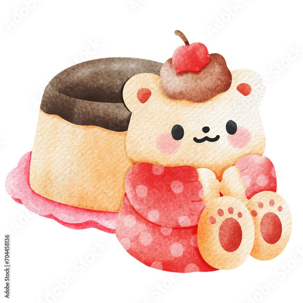 Obraz strawberry jelly