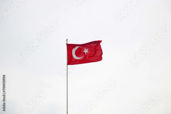 Fototapeta Turkish Flag
