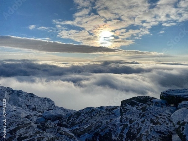 Obraz Inversion on Whiteface Summit