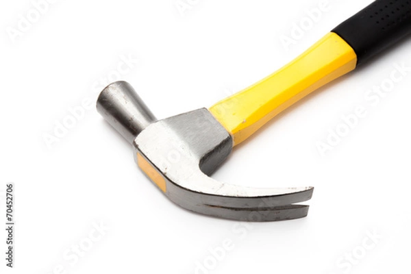Obraz Hammer black and yellow isolate
