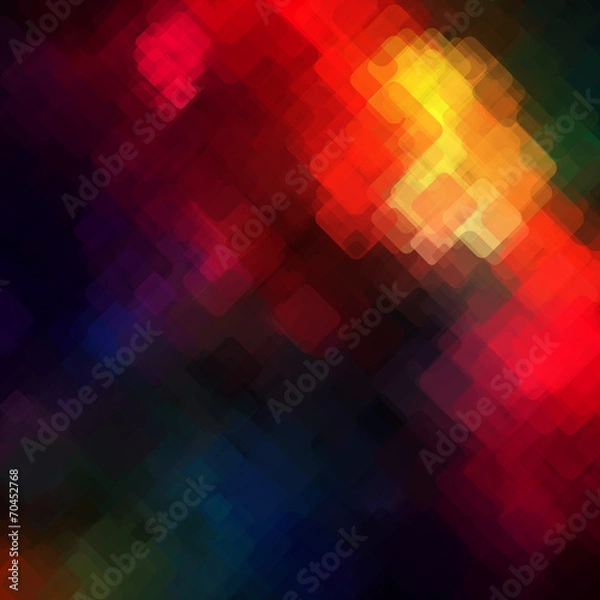 Fototapeta Abstract Geometrical Multicolored Background