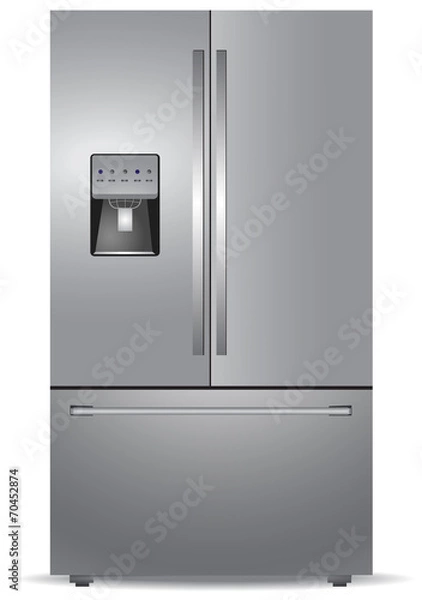 Obraz French door, refrigerator