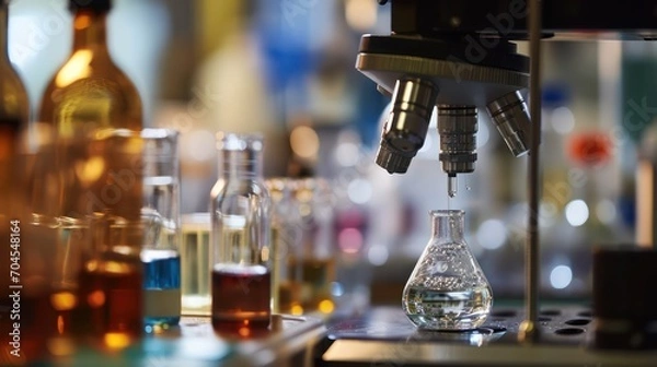 Fototapeta Substance testing