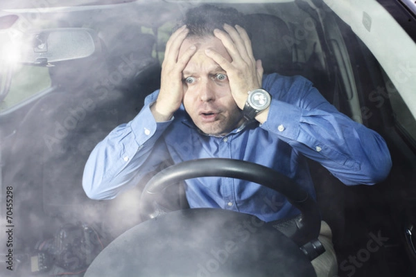 Obraz Horror kierowcy