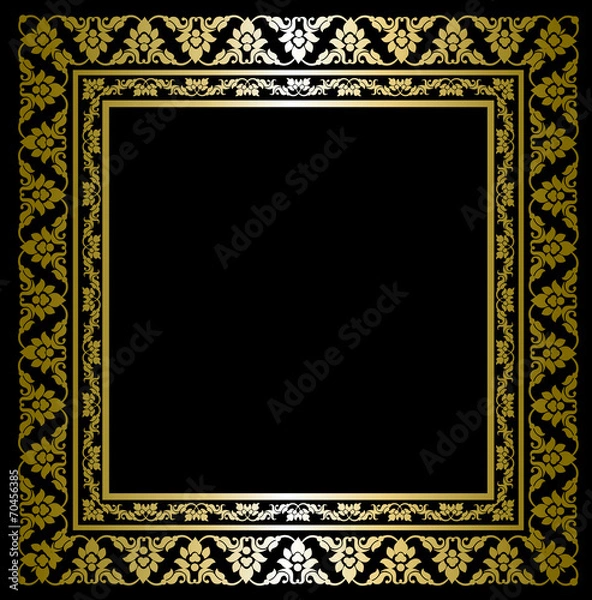 Fototapeta Golden frame