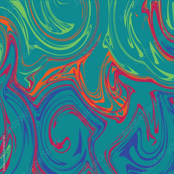 Obraz creative liquid background cellarful using adobe illustrator. 