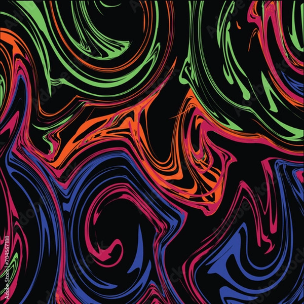 Obraz creative liquid background cellarful using adobe illustrator. 