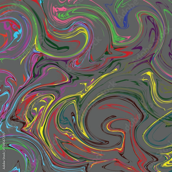 Obraz creative liquid background cellarful using adobe illustrator. 