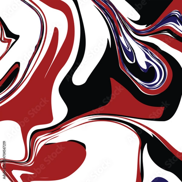 Obraz creative liquid background cellarful using adobe illustrator. 