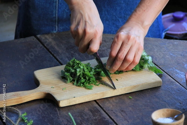 Fototapeta in the kitchen