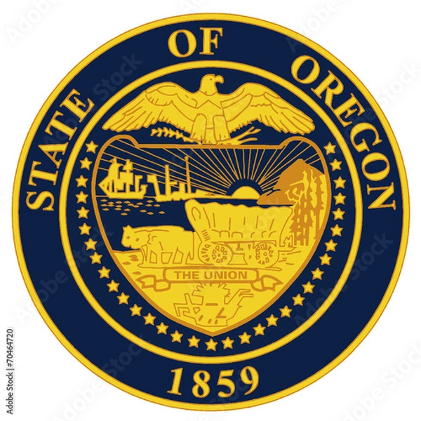Obraz Oregon State Seal