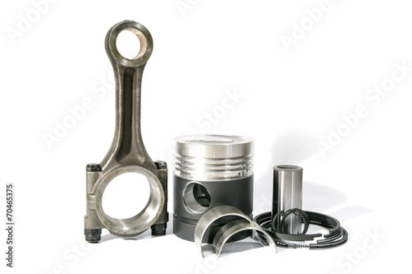 Obraz Piston rings shat