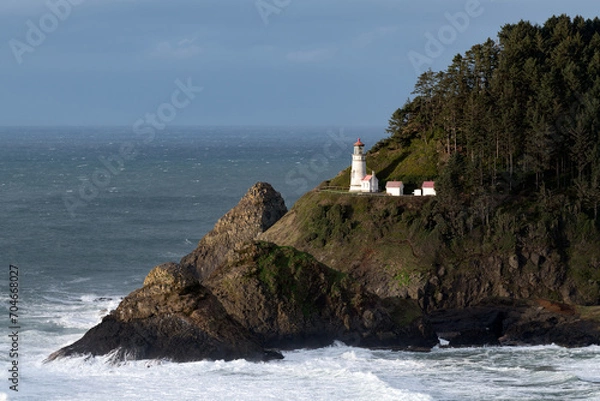Fototapeta View to Heceta Head Lighthouse