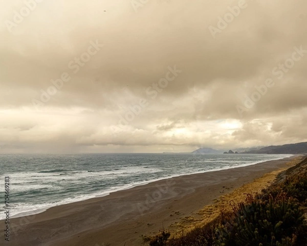 Obraz sunset on the beach