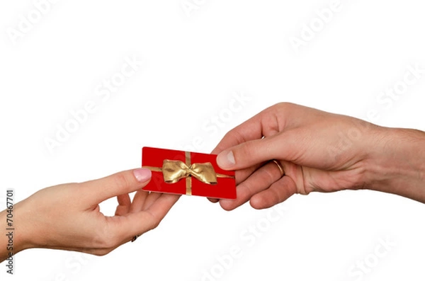 Obraz Concept Gift card