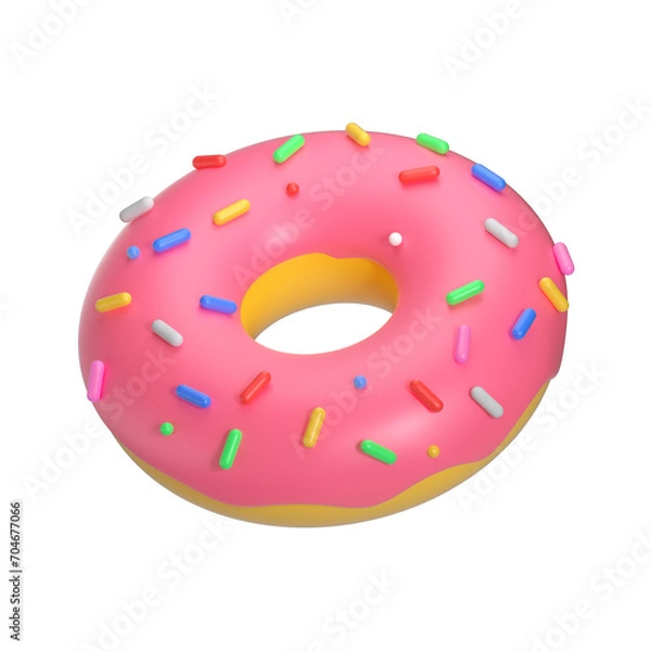Fototapeta 3D Donut
