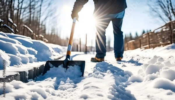 Obraz Déneiger une allée