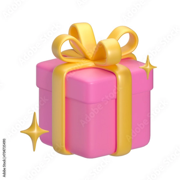 Obraz 3D Pink Gift