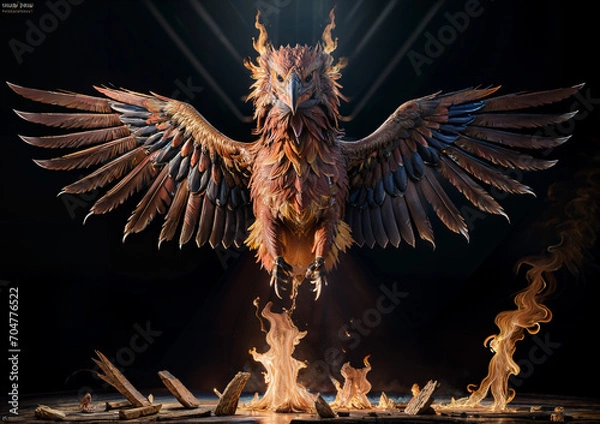 Obraz eagle in the sky