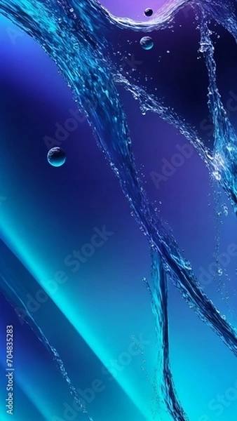 Obraz water splash background